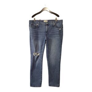 Madewell Blue Distressed Women Jeans 33